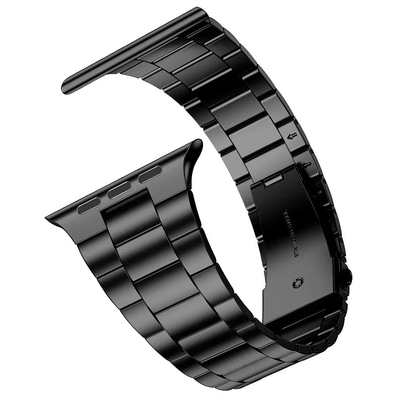 

Металлический ремешок для Apple Watch 44 мм 40 мм 42 мм 38 мм, браслет из нержавеющей стали для iWatch Series 6 5 4 3 2 1 SE