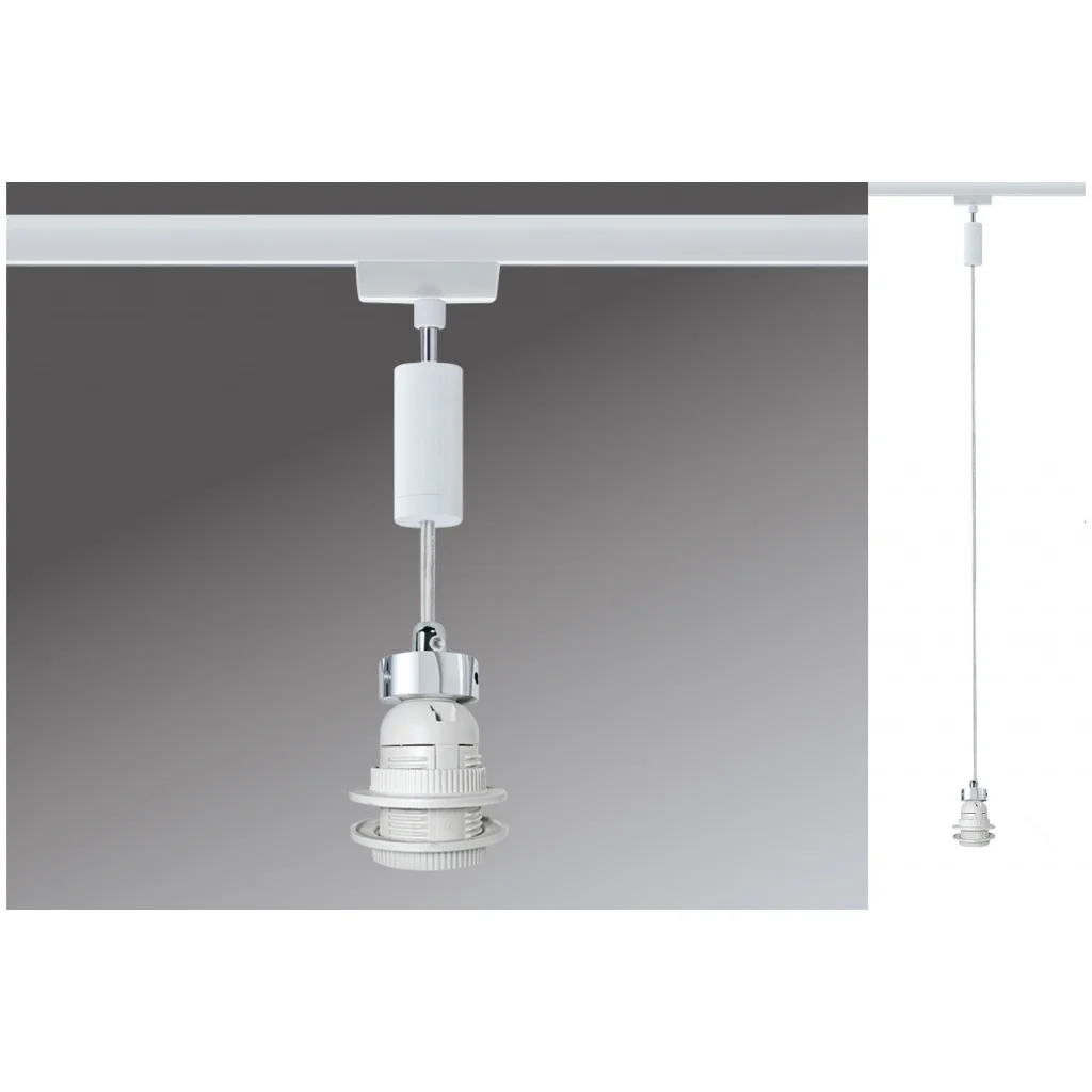 97652 Св к подвес URail 1x5.5W белый|Рельсовый светильник| |