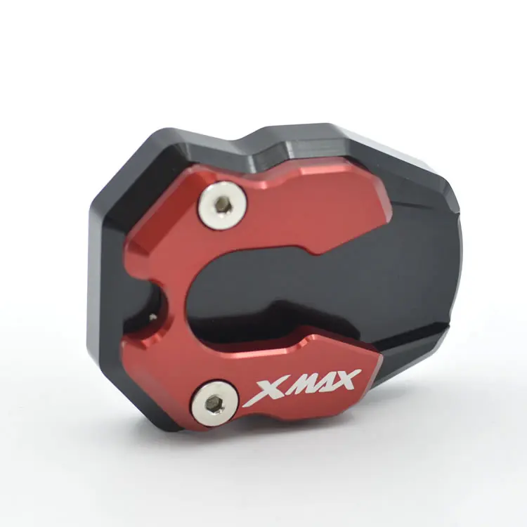 Красный Для Yamaha XMAX 300 X-MAX 125 250 400 аксессуары для мотоциклов CNC стояночный кронштейн расширение - Цвет: Красный