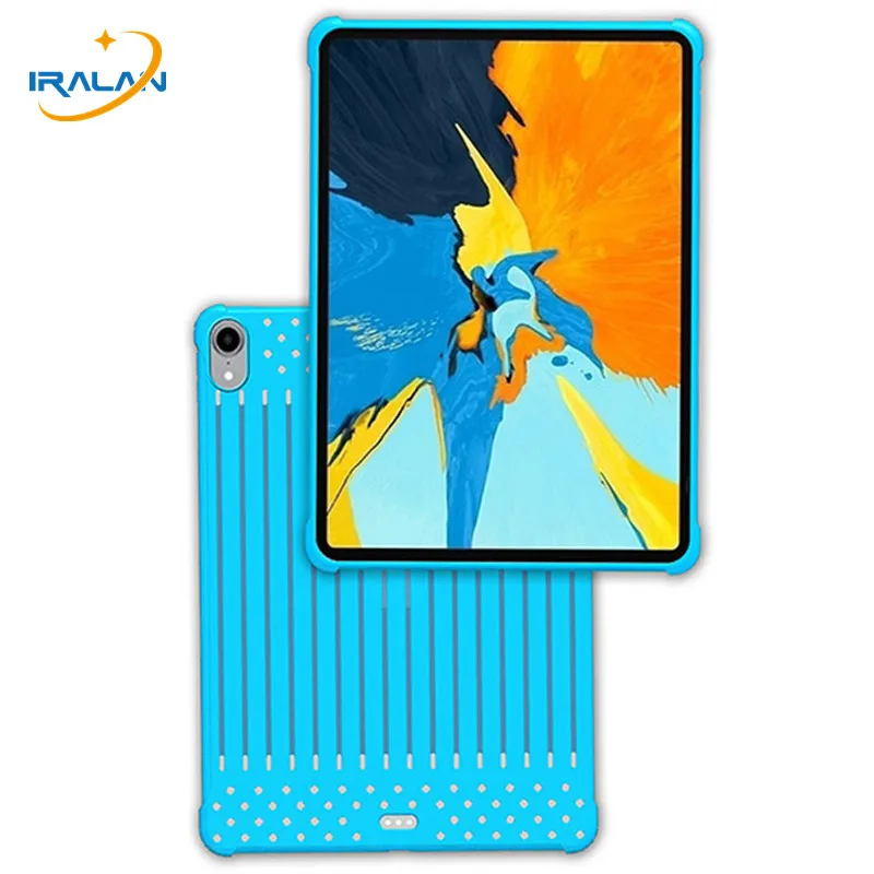 Мягкий силиконовый чехол-накладка из ТПУ и пластика для Apple iPad Pro 11 2018 изящный