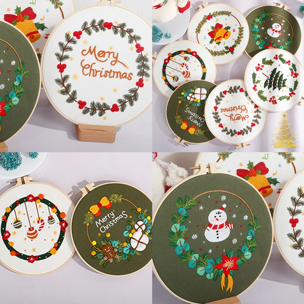 Вышивка ручной работы сделай сам креативная Базовая трехмерная Европейская