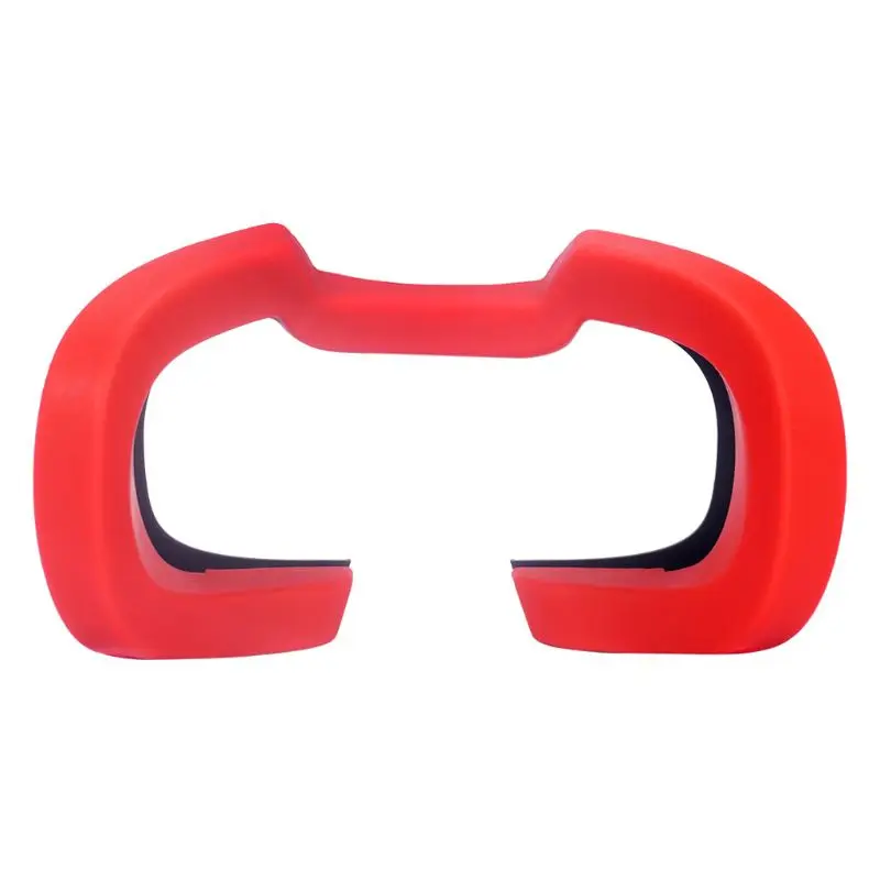 RED Мягкий силиконовый защитный чехол для глаз Oculus Rift S VR Glasses H37B - Цвет: RED