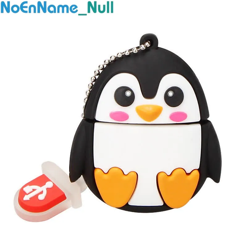 

cartoon cute penguin owl fox pendrive pen drive 4GB 8GB 16GB USB flash drive 32GB 64GB memoria stick 128gb animal free shipping