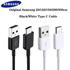 USB кабель для быстрой зарядки Samsung, кабель для передачи данных для Galaxy S20, S10, S9, S8 Plus, S10E, A90, A80, A70, A50, A30, A20, 0,21,223 м