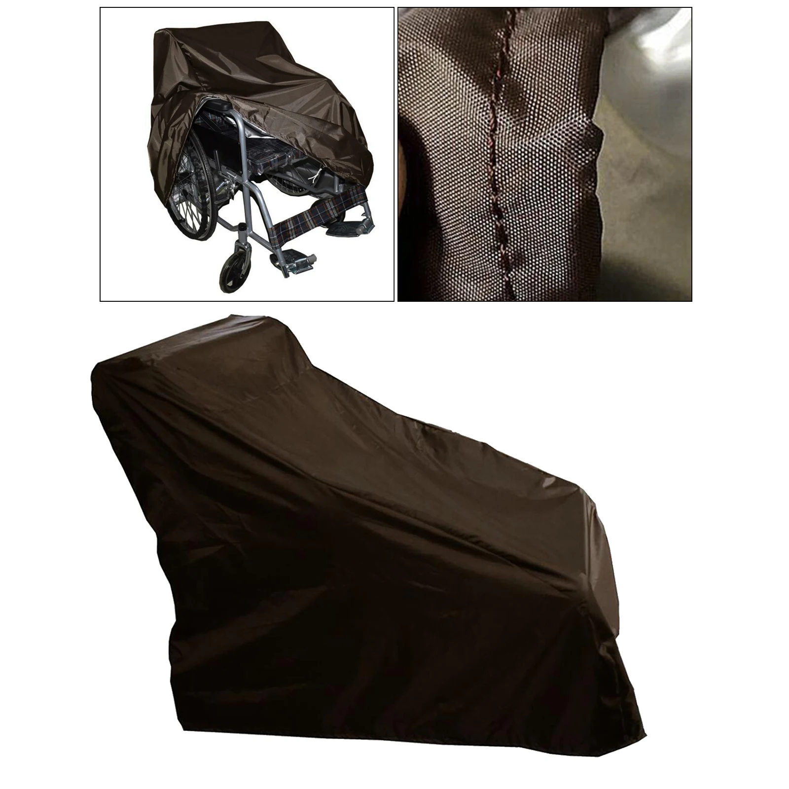 

Mobility Scooter Cover Waterproof Power Electric Wheel Chair Dust Cover for Travel Outdoor Wheelchair Storage Bag Rain Protector