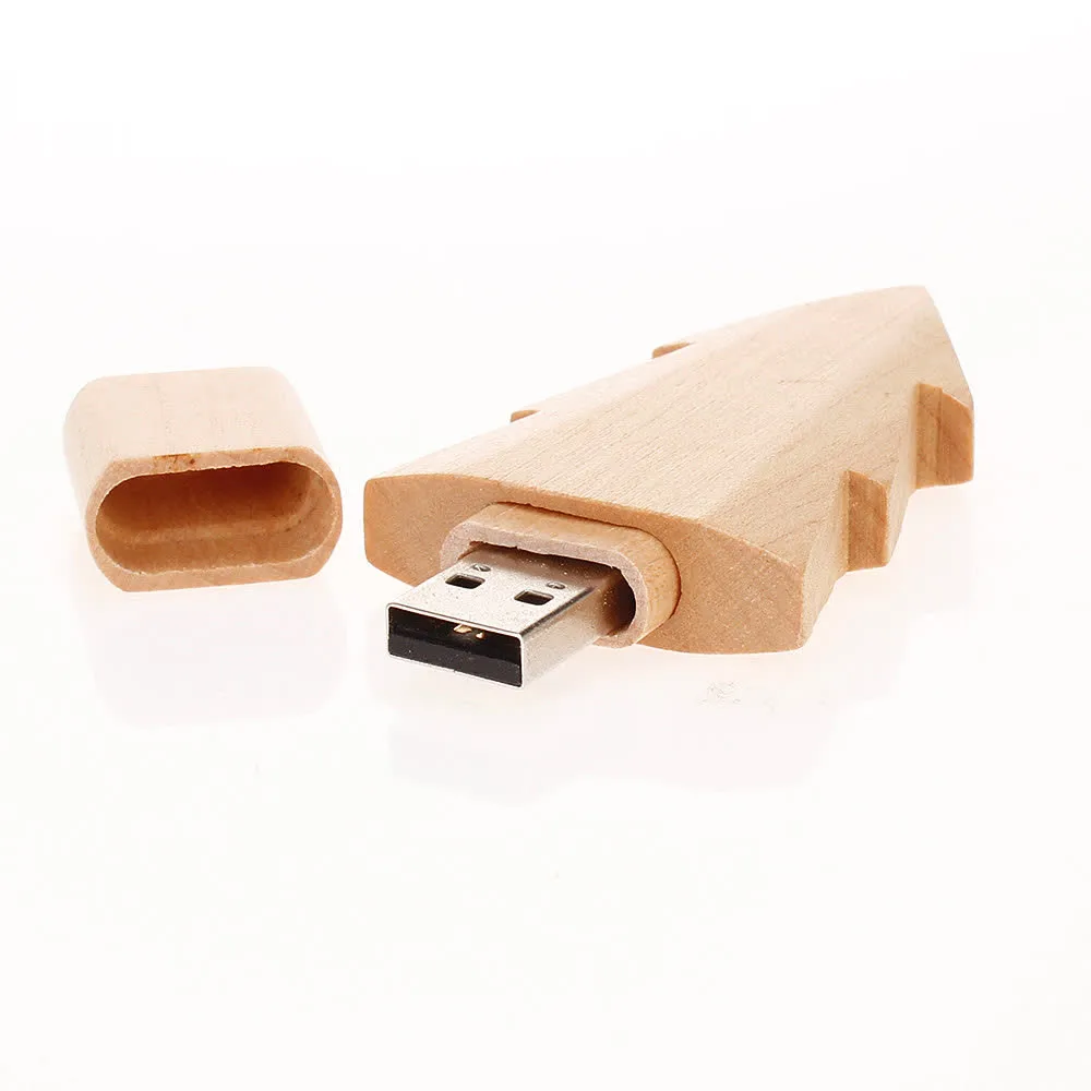 

Usb Disk 2.0 Wooden Mini Christmas Tree 4Gb 8Gb Pendrive 16Gb Pen Drive 32Gb 64Gb Usb Flash Drive Creative Custom Logo Best Gift