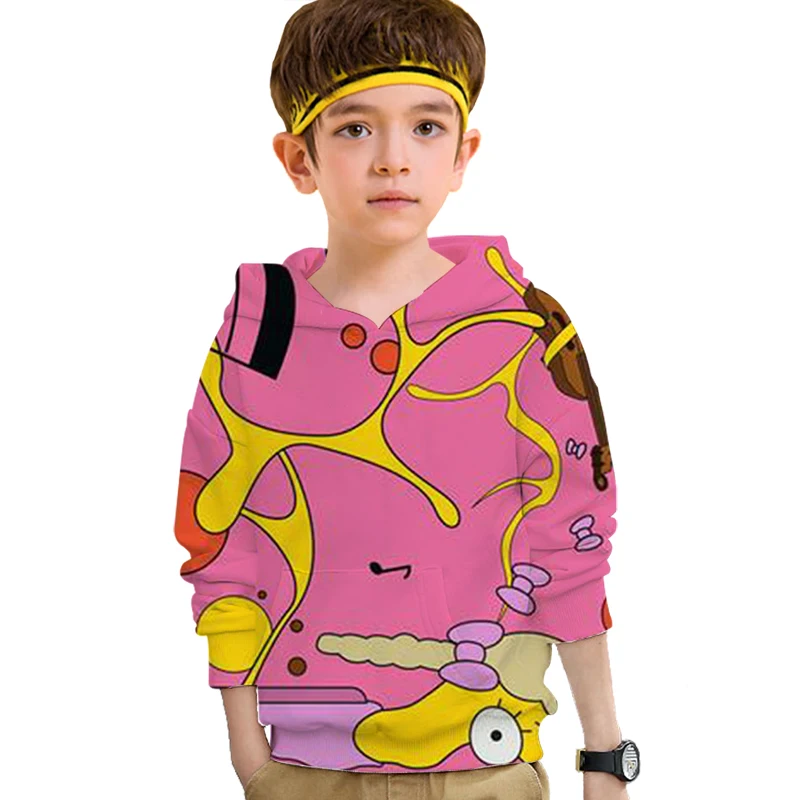 Новая модная толстовка с капюшоном 3D принтом Симпсон серия для мужчин и женщин