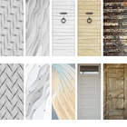 3D наклейка на дверь, настенная наклейка, Настенные обои, самоклеящаяся наклейка на дверь, домашний декор, Прямая поставка