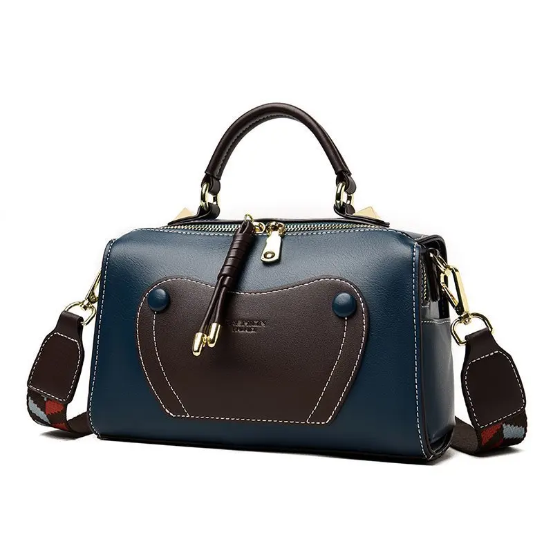 

Women's 2021 new urban simple fashion pillow bag handbag wide shoulder strap shoulder messenger bag