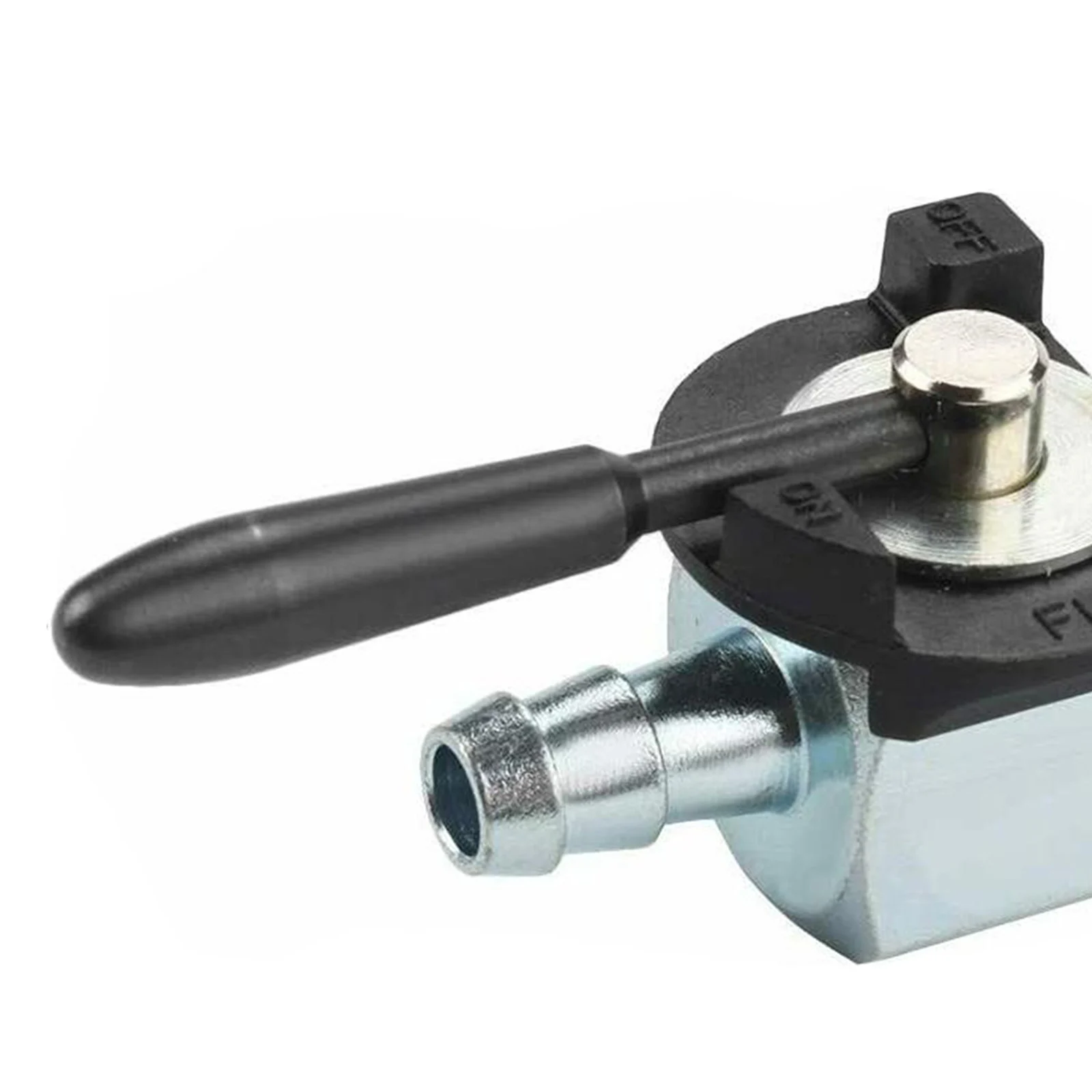 

Steel 1/4" Inline Fuel Shut Off Valve High Strength in Line Cut Petcock Gas Diesel Petrol Fit for Oregon 07-403 07403