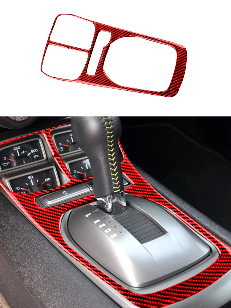 

1 шт., автомобильные наклейки из углеродного волокна для Chevrolet Camaro 2010-2015