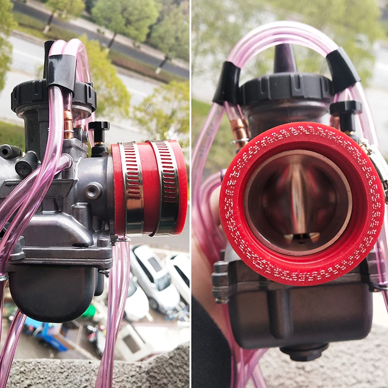 ALconstar гоночный мотоцикл карбюратор резиновый переходник впускной коллектор 45 мм