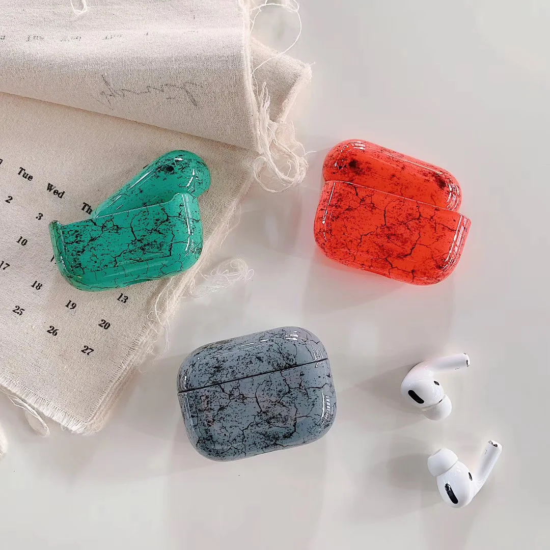 Чехол Duszake 3D с мрамором для Airpods Pro чехол беспроводной Bluetooth Airpod 3 Apple Air Pods чехлы