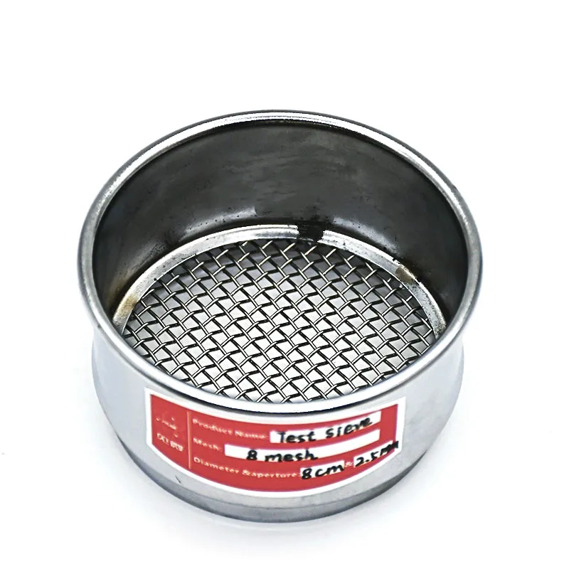 Лабораторное сито для проверки образцов стандартное тестовое фармацевтической