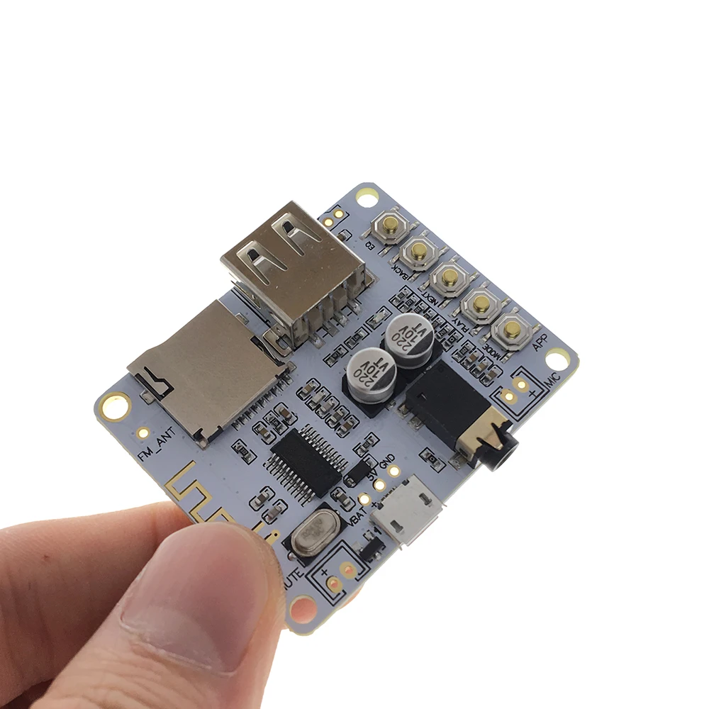 Плата bluetooth аудиоприемника со слотом для USB tf карты декодирование
