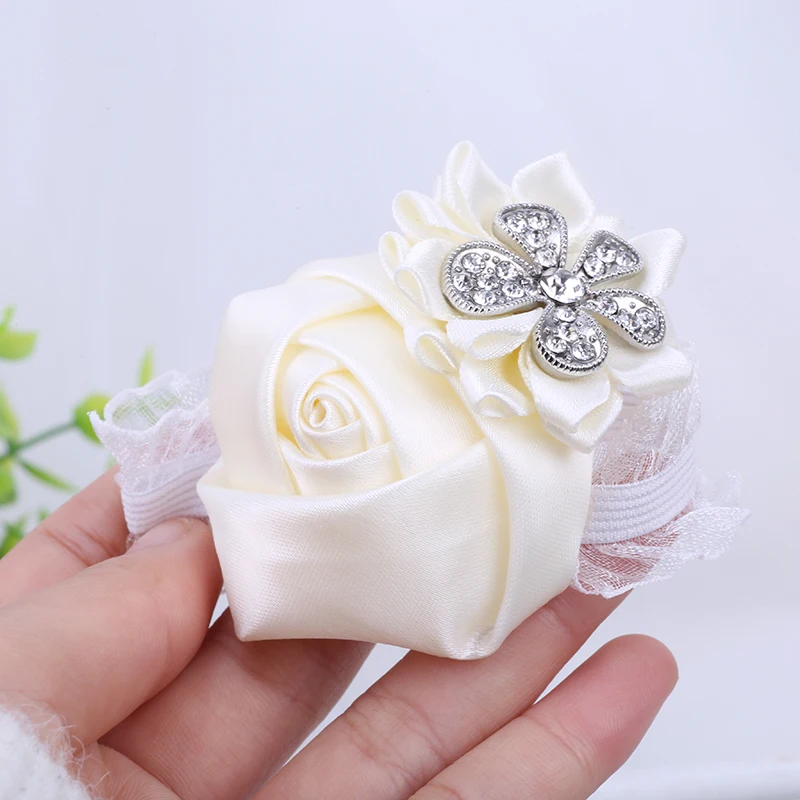 Новинка 2021 эластичный браслет в виде цветка на запястье для невесты и подружки