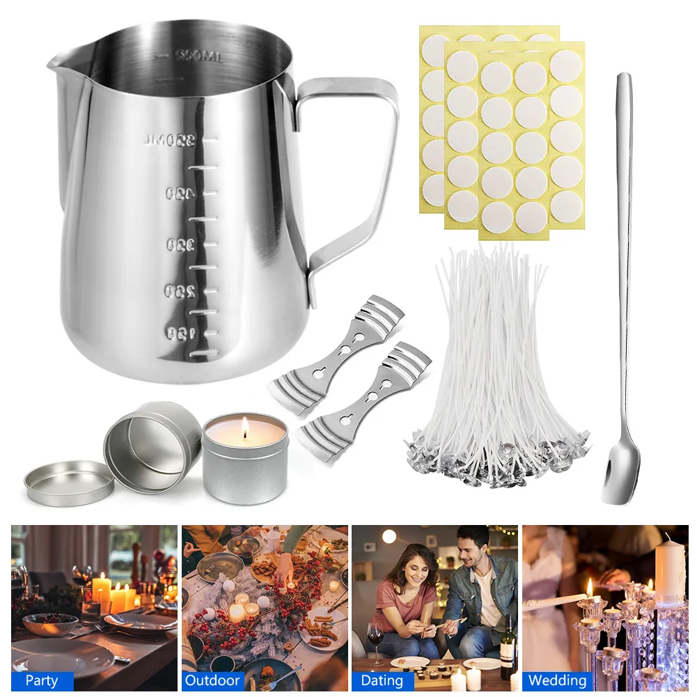 

1 Set Candle Making Supplies DIY Candle Making Kit Beeswax Arts And Crafts Handmade Gifts Candle Set Christmas Party Candle Tool