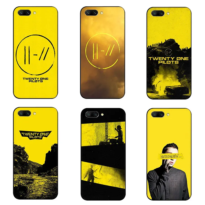 Мягкий чехол для телефона EWAU Twenty One Pilots для huawei Honor view 20 9X 6A 7A 7C 7X 8C 8X Pro 8 9 10 Lite