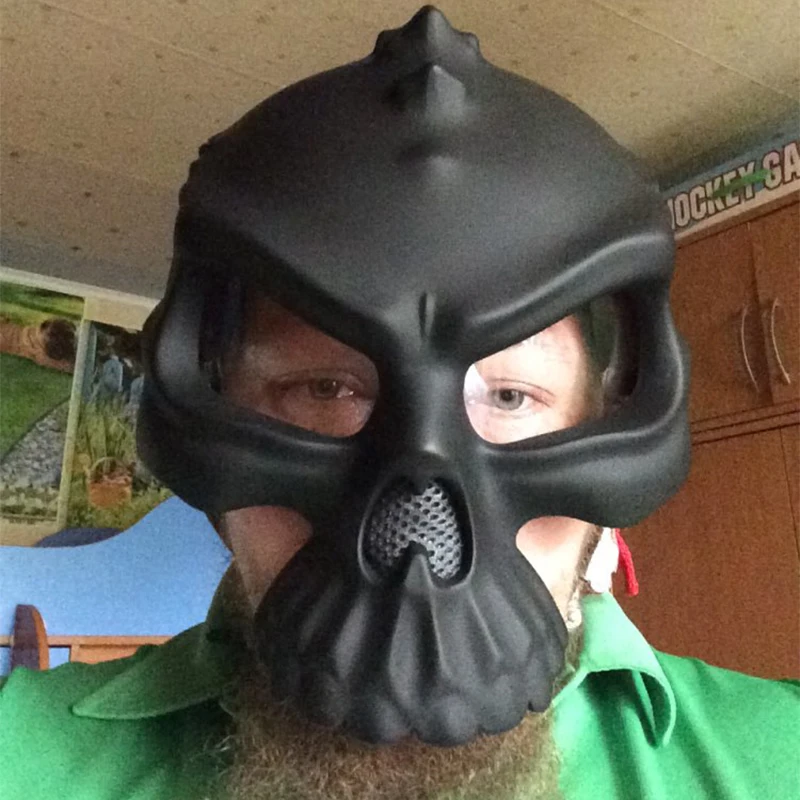 Мотоциклетный шлем с открытым лицом черепом в стиле ретро для гонок на половину