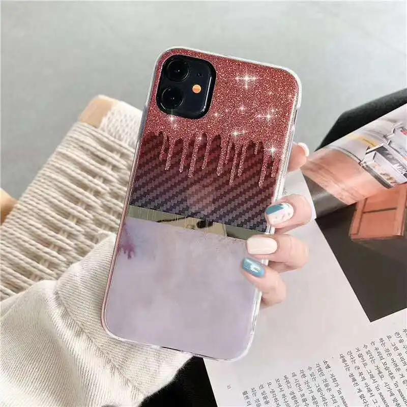 &quotBronzing все включено защитный чехол блеск IMD покрытие подходит для Iphone 11 Pro