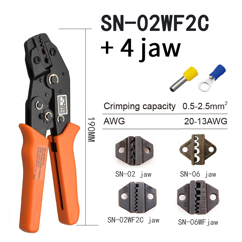 SN 02/02WF2C/06/06WF Мини Европейский стиль обжимные плоскогубцы|Плоскогубцы| |