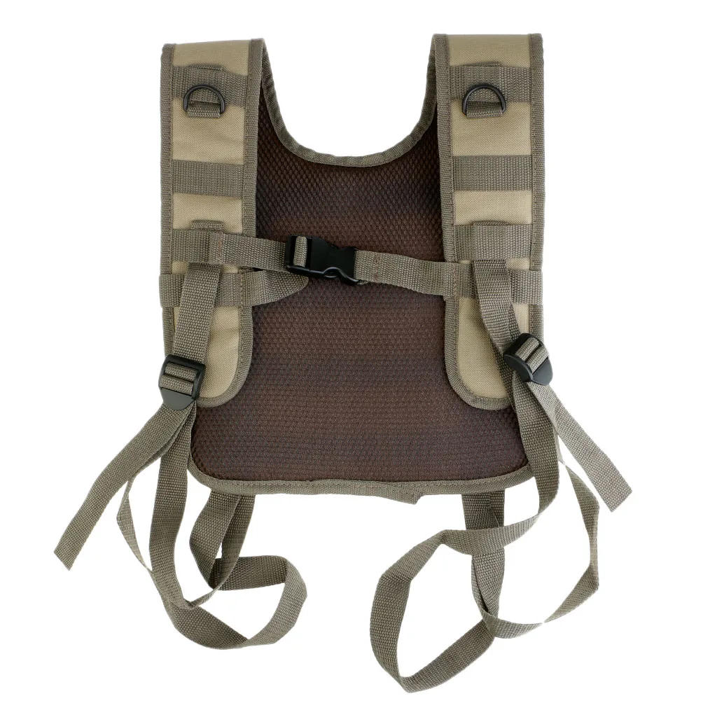 Модульный Оксфордский h-жгут Molle жилет подтяжки для боевого ремня CP 5 цветов тактический жилет для кемпинга