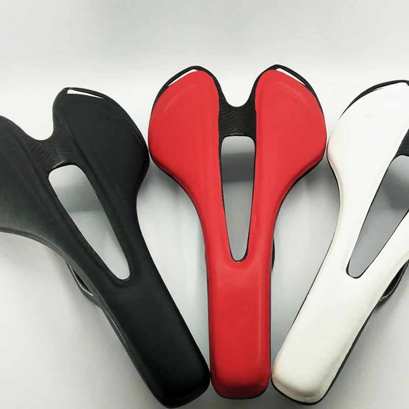 Седло для горного велосипеда из ПУ и углеродного волокна комфортное седло мужчин