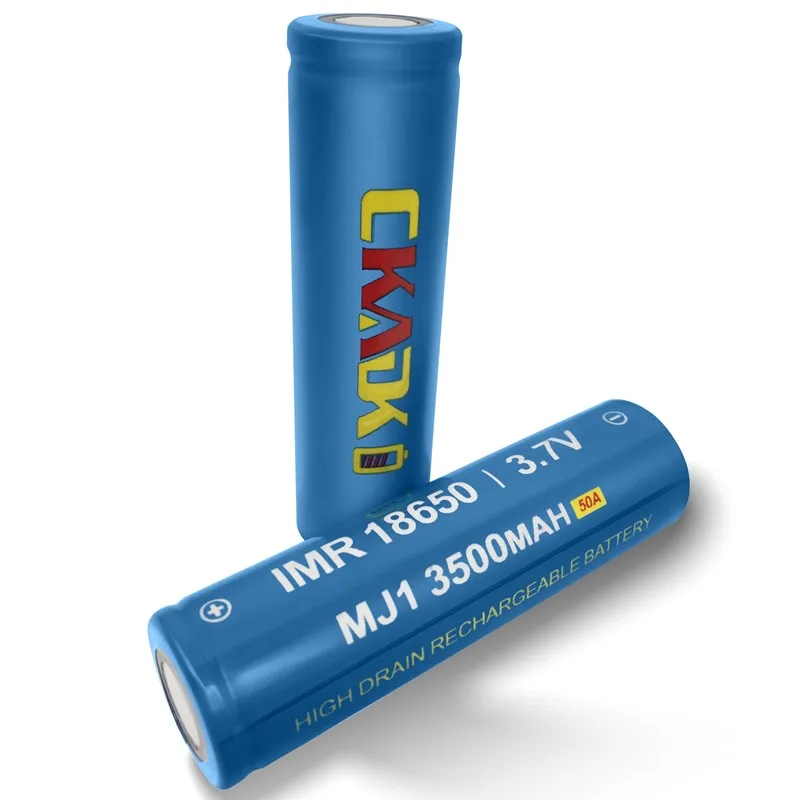 

CKADK 20-200PCS 100% Original MJ1 3.7 v 3500 mah 18650 Lithium Rechargeable Battery For Flashlight batteries MJ1 3500mah battery