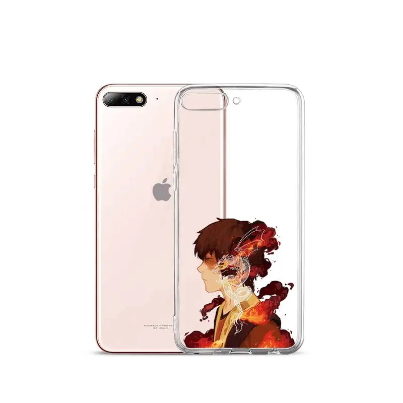 

Avatar The Last Airbender Phone Case Transparent for iPhone Samsung A S 11 12 6 7 8 9 30 Pro X XS Max XR Plus lite