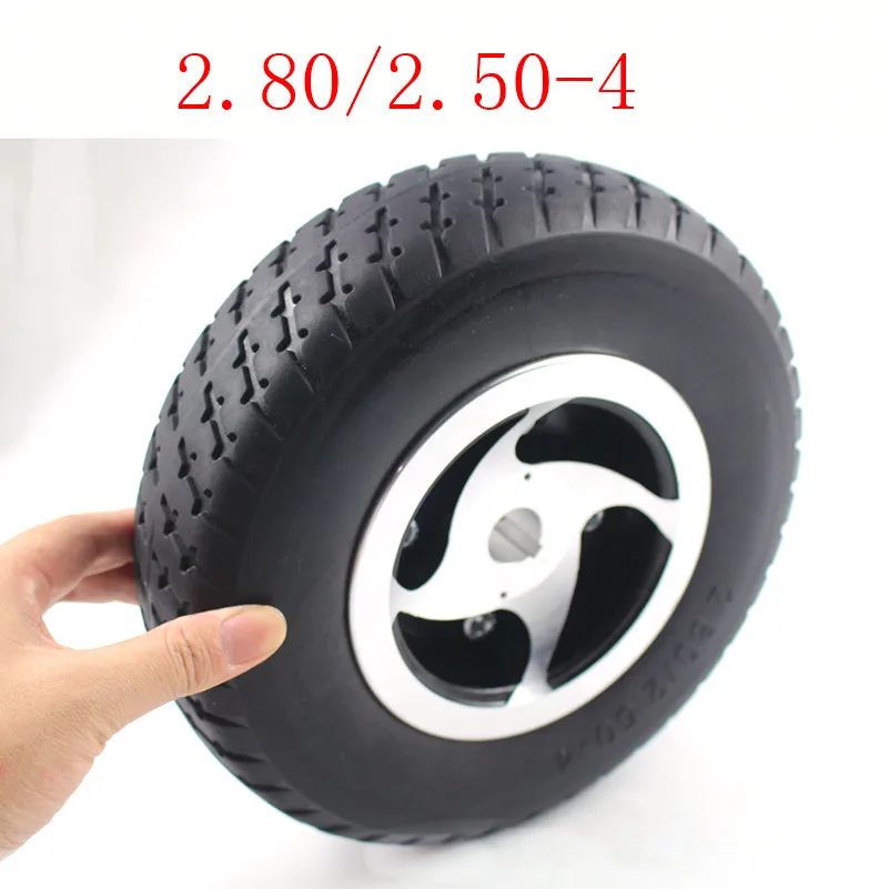 Высокое качество 2 80/2 50-4 шина твердое колесо 9 дюймов для электрического скутера