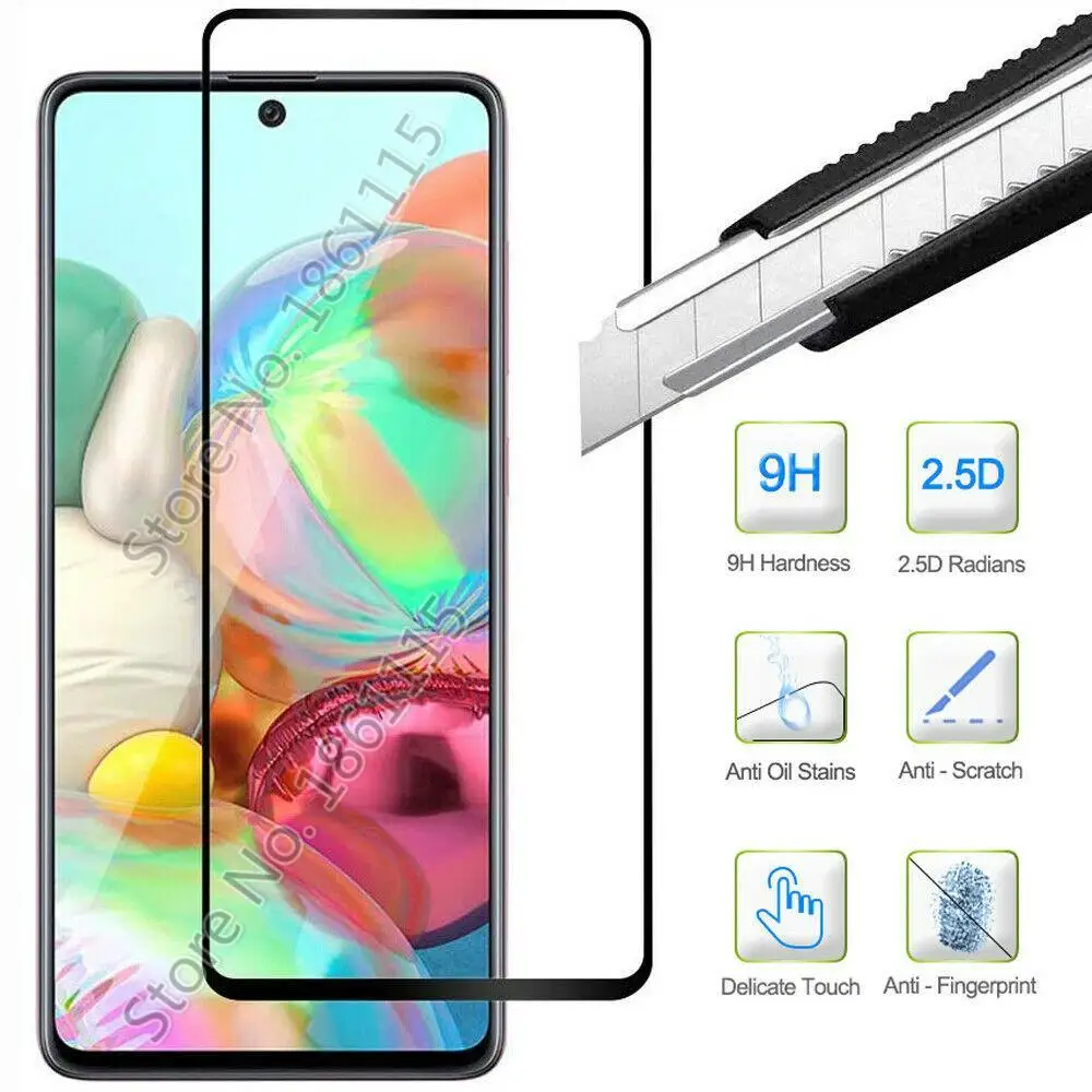 Стекло для Samsung Galaxy A51/A71/A70/A50/A40/A30 закаленное стекло galaxy M30S/A50S/A10S/A20S|Защитные стёкла