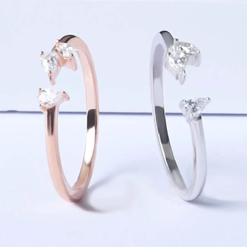 

Jellystory charms zircon gemstones silver rings for female s925 sterling silver jewelry luxury ring for wedding engagement party