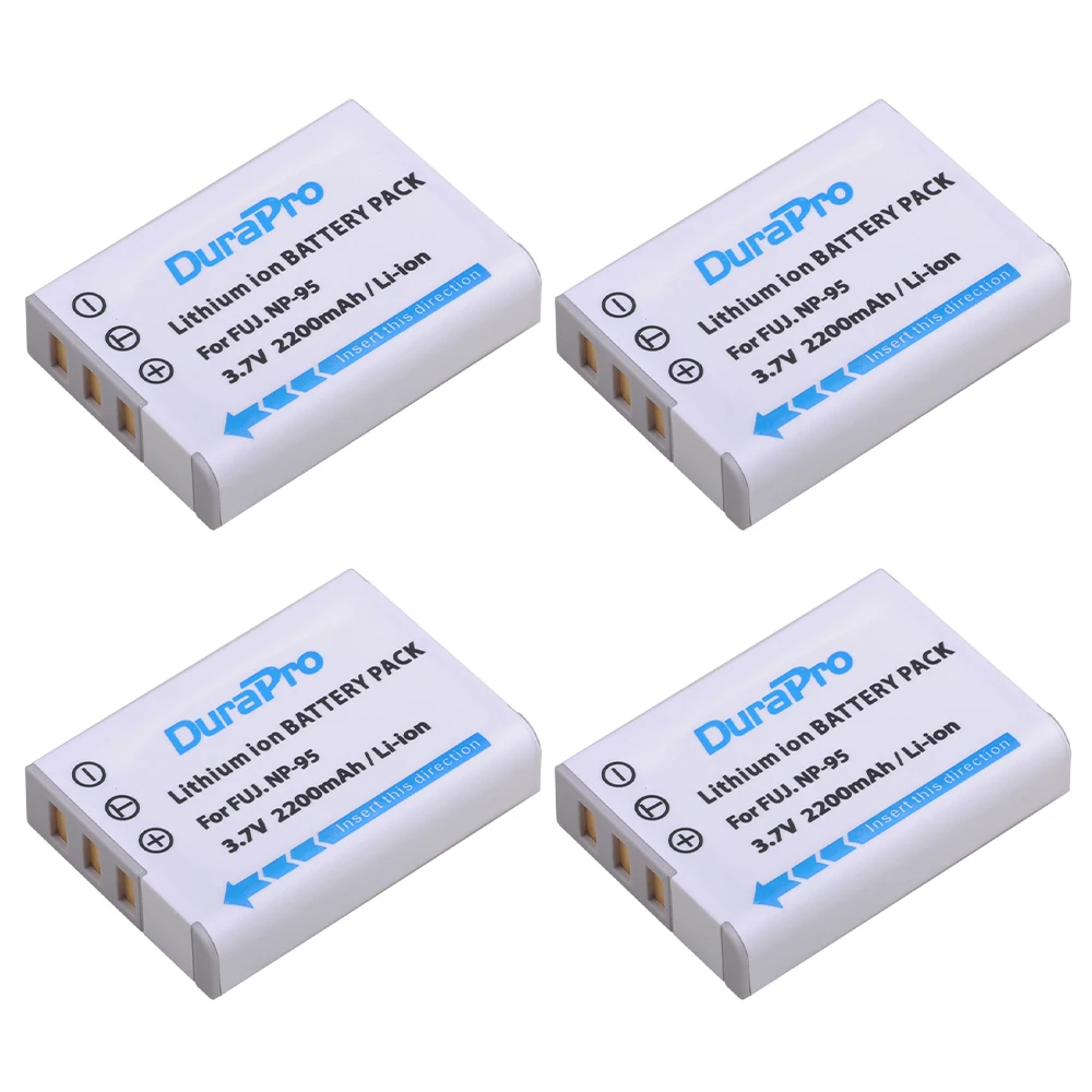 

DuraPro 2200mAH NP-95 NP95 Recplacment Camera Battery for FUJIFILM F30 F31 F30fd F31fd 3D W1 X100T X100S X100 X-S1 3DW1 XS1