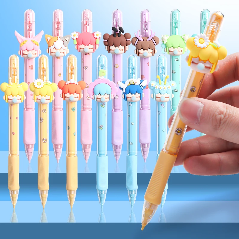 

M & G Nanci ограниченная версия механический карандаш 0,5 мм не легко сломать маленькая фея милые школьные принадлежности для девочек канцелярск...