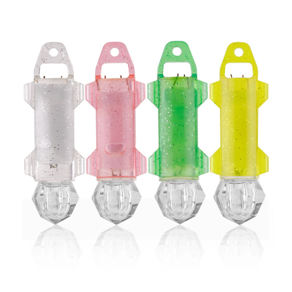 

LED Fishing Lure Light Flash Signal Light 200m Deep Drop Auto OFF Underwater Fish Attracting Indicator Light Fishing Tools