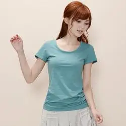 

Summer 2020 short sleeve mint t shirt Women Top Garment