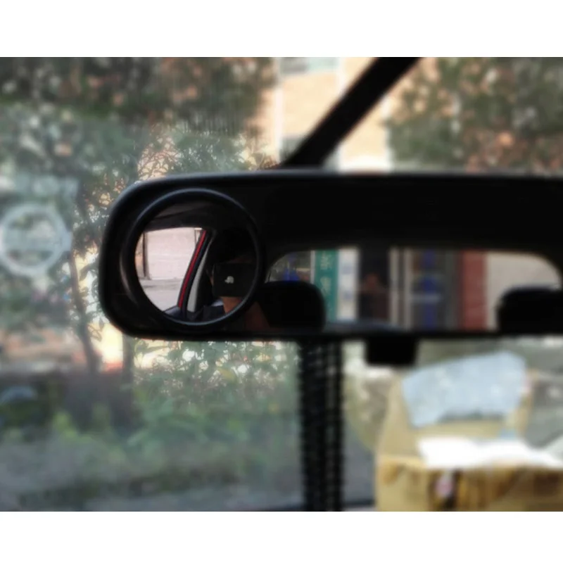 2 шт. автостайлинг 360 градусов широкоугольное круглое выпуклое зеркало для