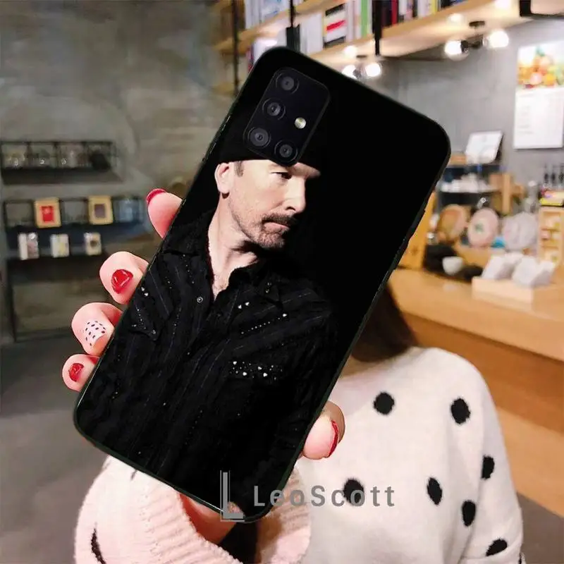 

U2 Bono The Edge Phone Case For Samsung A40 A31 A50 A51 A71 A20E A20S S8 S9 S10 S20 Plus note 20 ultra