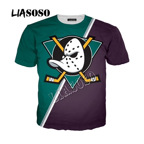 Свитшот для мужчин и женщин модная кофта с 3D принтом футболка утиным пуловером