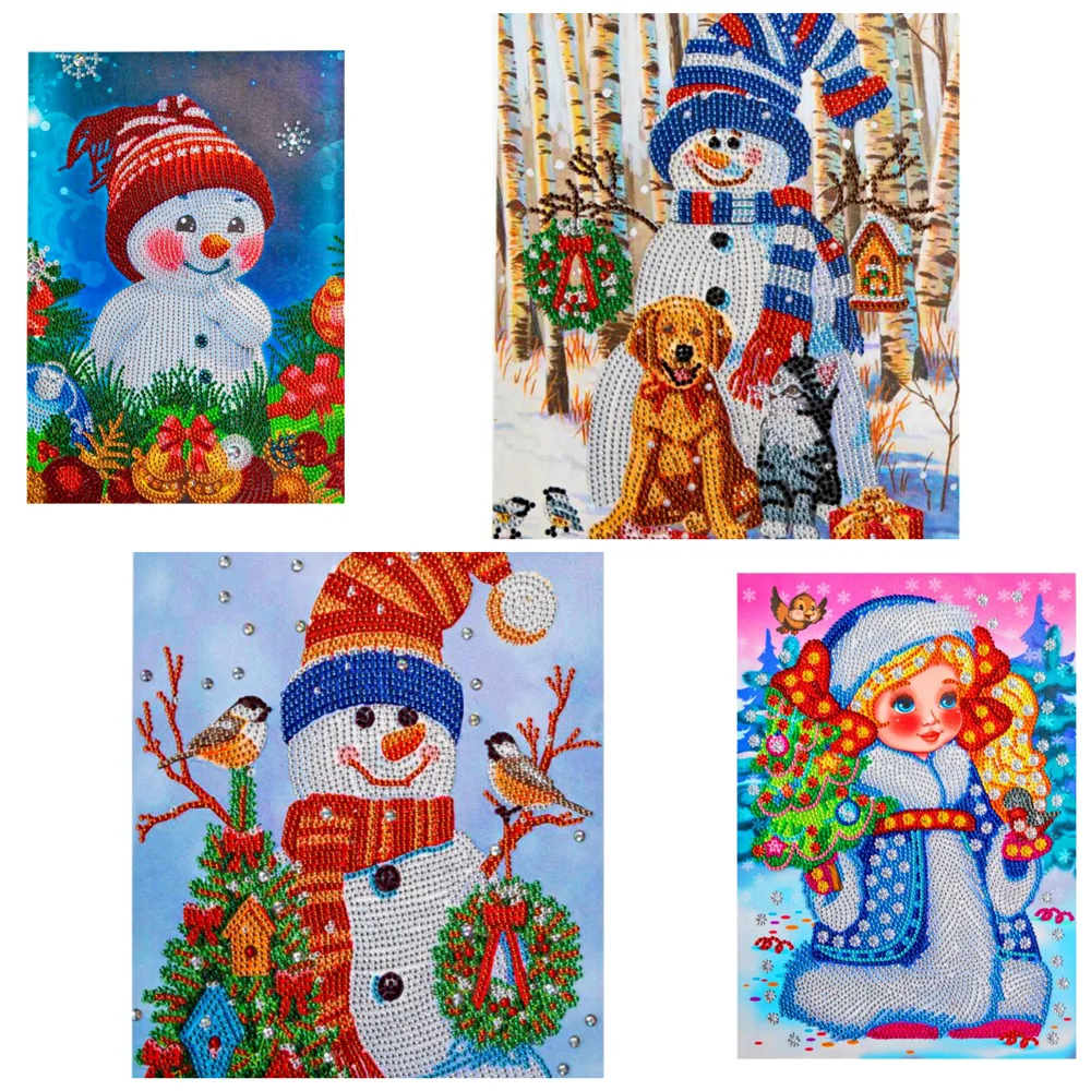 

Special Shaped Part Drill Paint with Diamond Arts Diamond Embroidery Craft DIY 5D Christmas Santa Claus Diamond Painting Kits