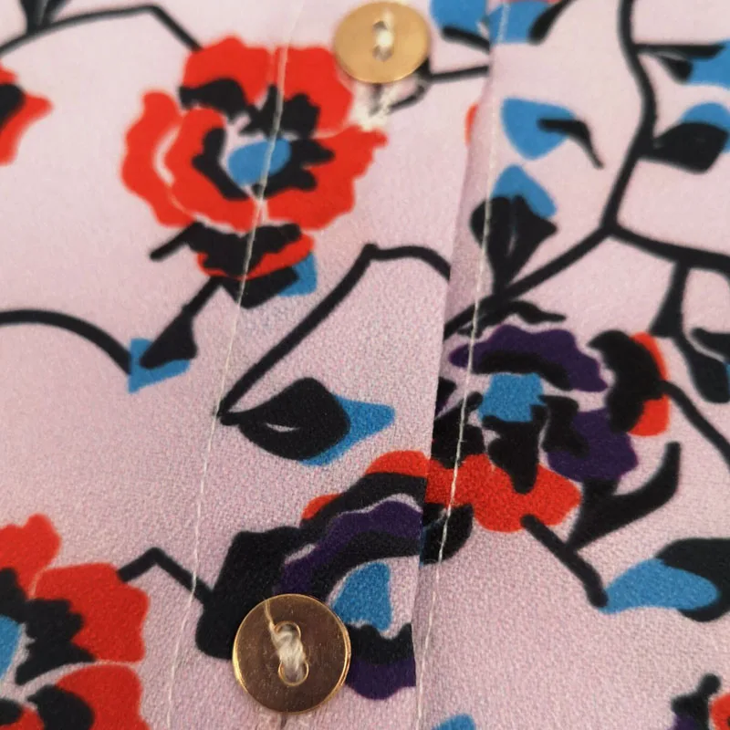 Леопардовый съемный воротник Женская накладная Цветочная майка с принтом блузка