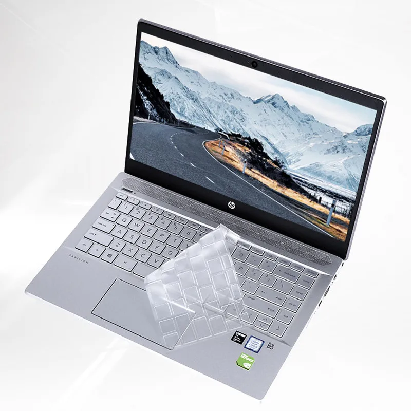 

TPU Clear skin Stickers Keyboard Cover For HP pavilion x360 14 Inch Notebook Protector Keyboard Cover Film wateproof Membrane.