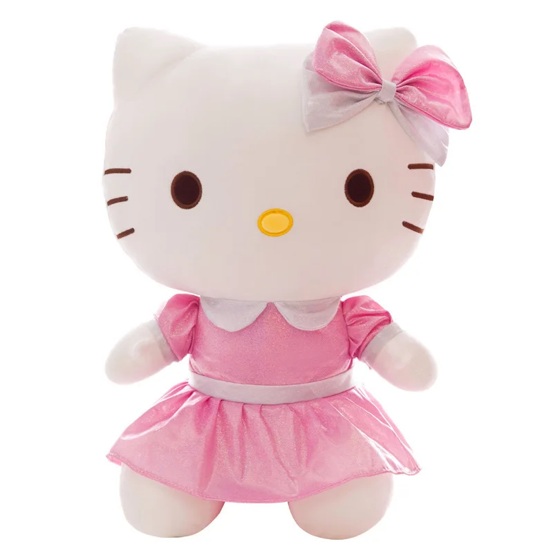 Новые плюшевая кавайная игрушка куклы Hello Kittyed милые мягкие игрушки для девочек