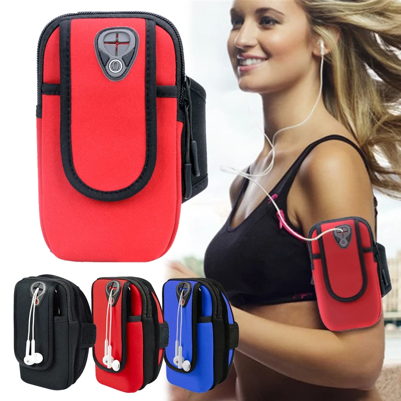 Спортивная повязка на руку для бега сумка мобильного телефона чехол держатель