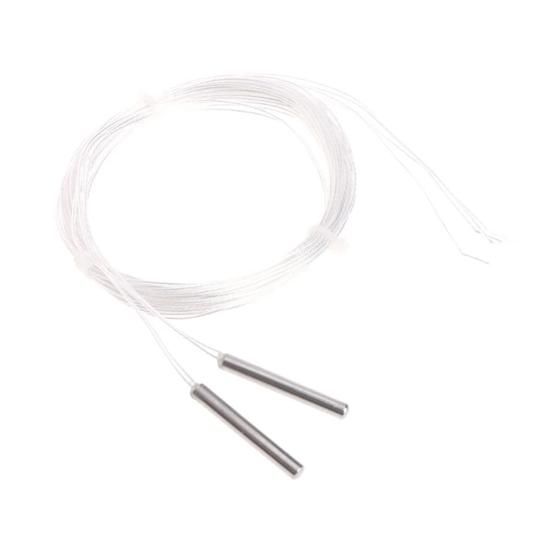 

RTD Sensor 2x 2m PT1000 Probe 4mm*30mm RTD Platinum Resistance Sensor 2 Wires Thermocouple Temperature measuring instrument