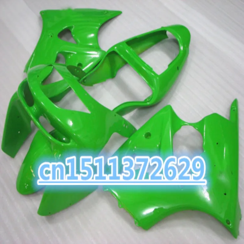 Детский спортивный обтекатель 98-99 ZX 6R для Kawasaki Ninja ZX6R 1998-1999 зеленый велосипед