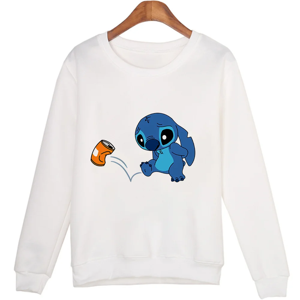 Весенне-осенний Тонкий Свободный свитшот из синтетического материала Disney с