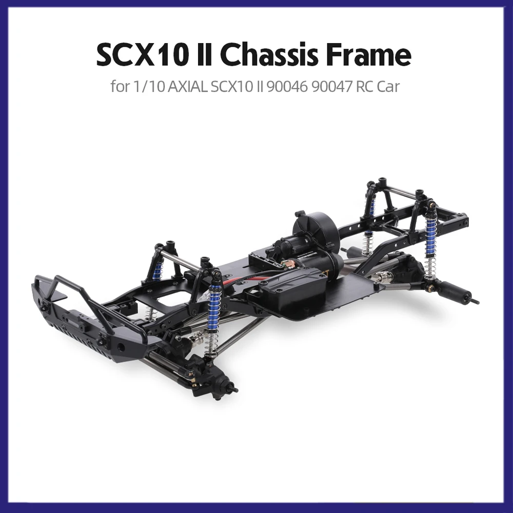 Металлическая колесная база 313 мм рама шасси с щеточным двигателем 540 35T для 1/10 AXIAL