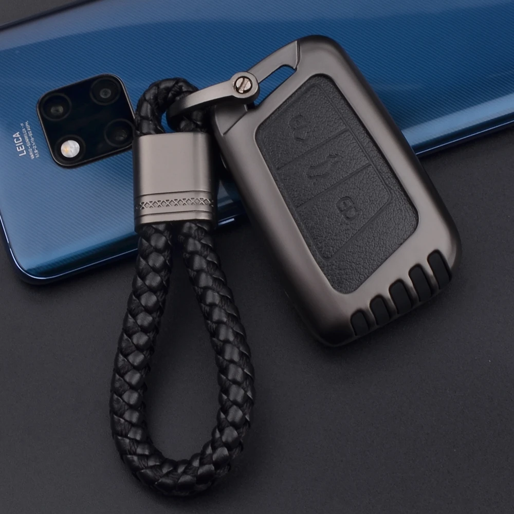 

key cover Car Key Remote Cover Case For Volkswagen Tiguan MK2 Magotan Passat B8 CC 2017 2018 For Skoda Superb A7