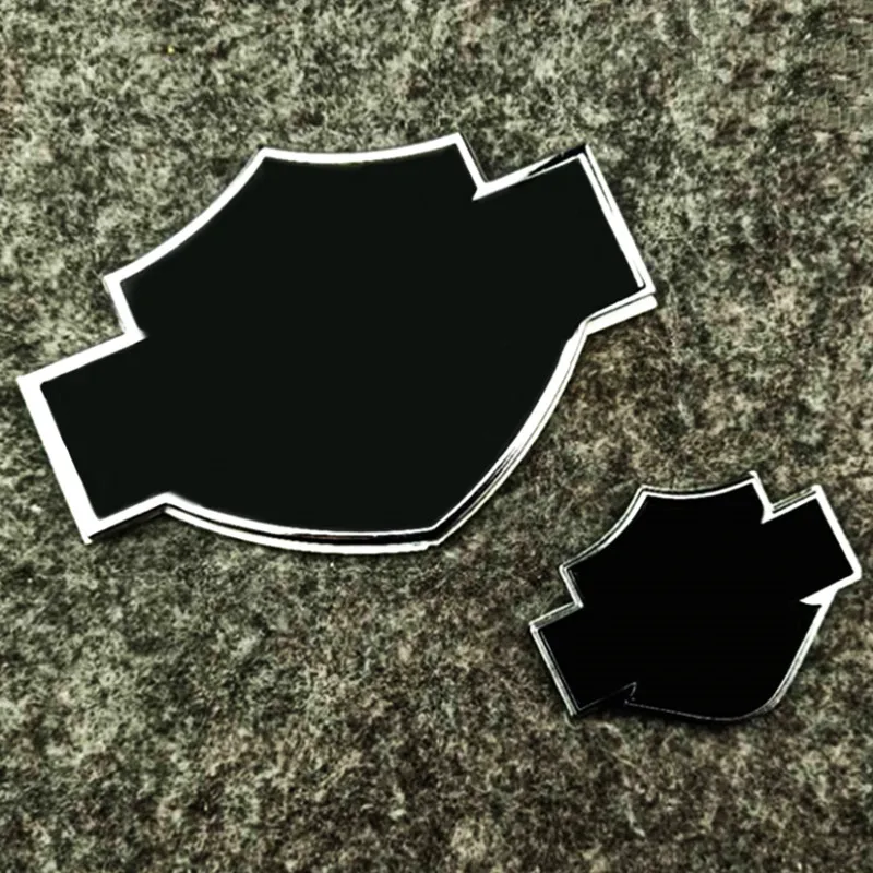 

3D stickers emblem tank compatible Motorcycle Aluminum sticker Escape Moto Exhaust Muffler for Road Glide Special Sportster 883